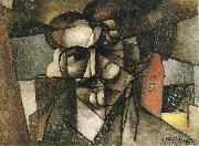 The head of man Juan Gris